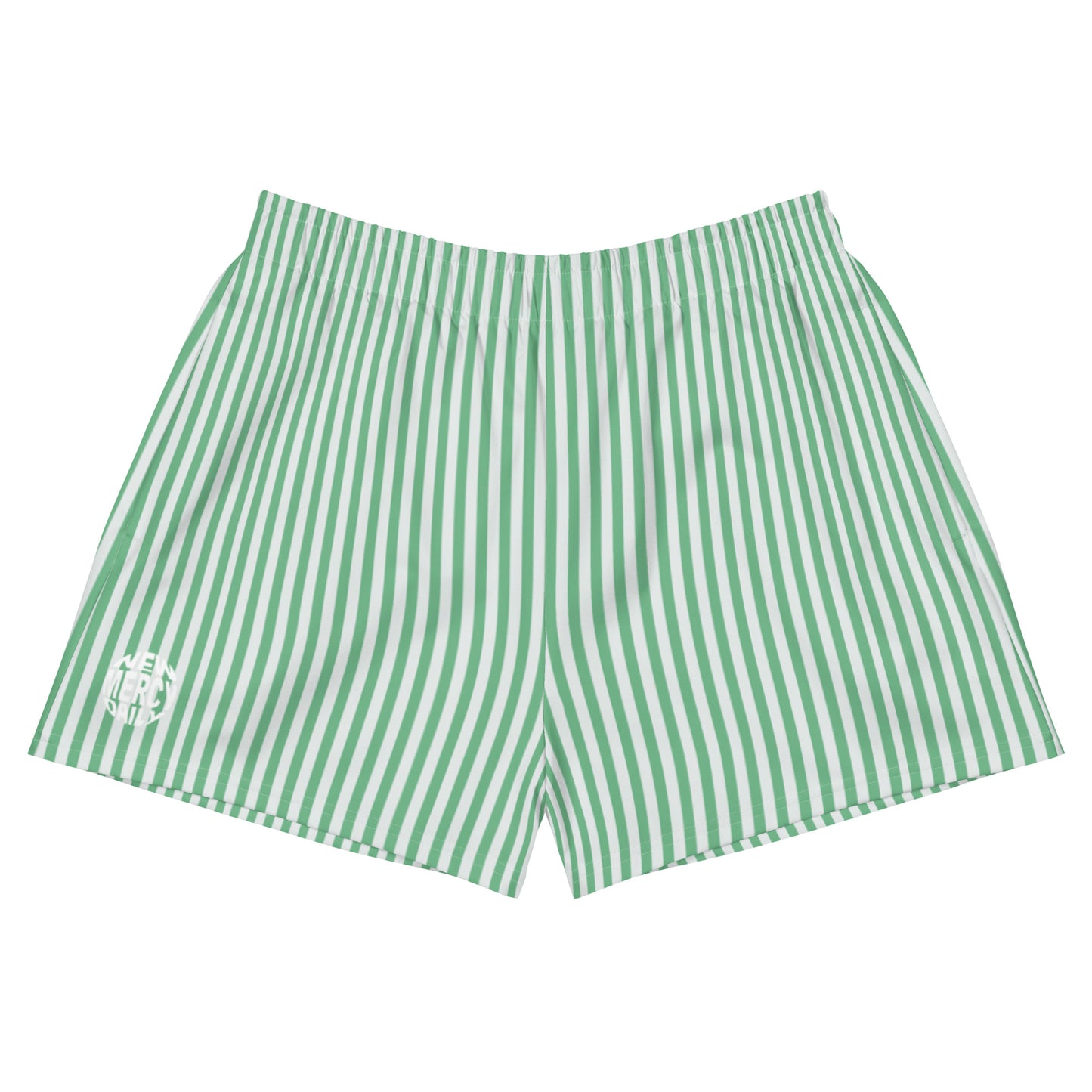 Women’s Walking Shorts - Green Stripe