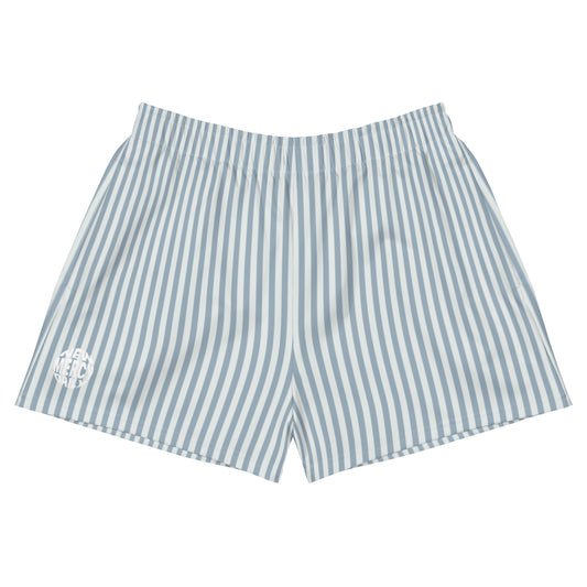 Women’s Walking Shorts - Blue Stripe